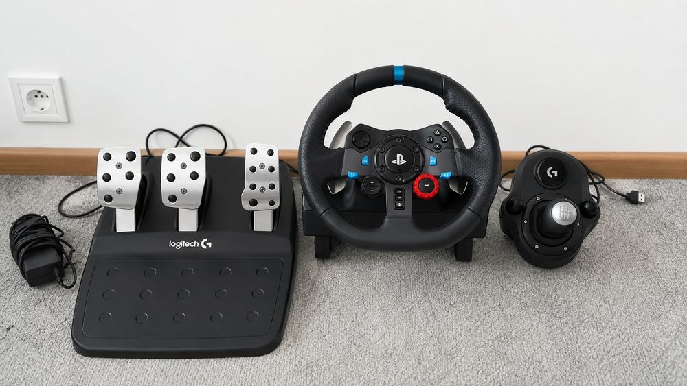 Kierownica logitech g29 z skrzynią biegów