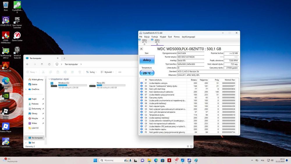 Komputer Intel I7 7700K 4.2GHz 16GB DDR4 GTX 1080 8GB
