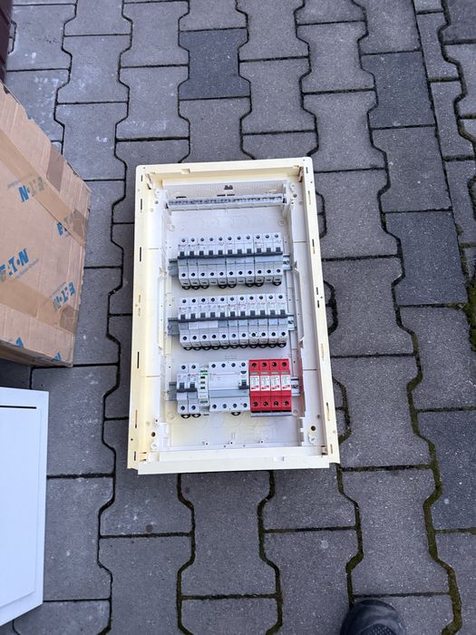 Rozdzielnia z Bezpiecznikami , ogranicznik