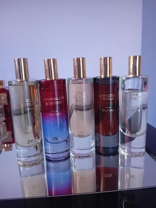 Zara unikaty 80 ml vanilla memoire Amber etc