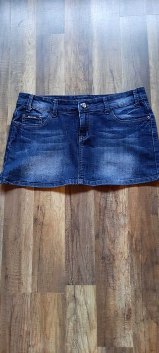 Mini spódniczka jeans 40/42