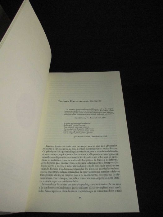 Livro A Divina Comédia de Dante Alighieri Vasco Graça Moura 1ª edição