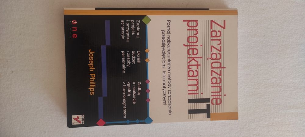 Zarządzanie projektami IT Joseph Phillips Helion one press