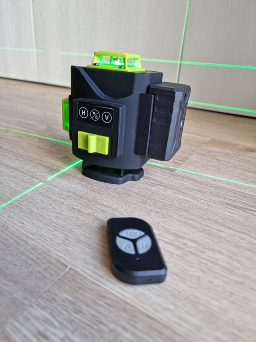 Nível laser 16 linhas com acessórios e caixa rígida