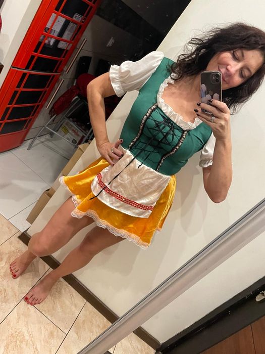 Super sukienka karnawalowa roz L