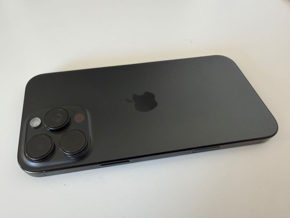 Sprzedam iPhone 16 Pro Max 256GB Black - JAK NOWY - Bateria 96%