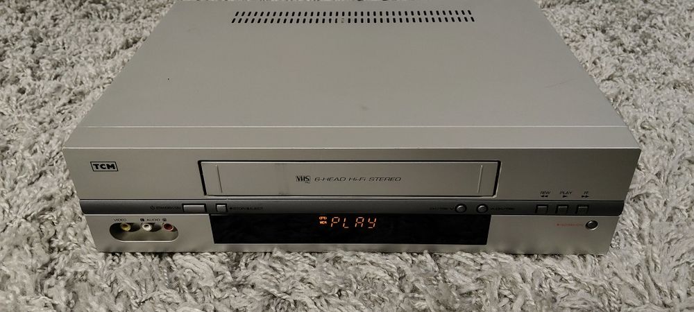 Magnetowid Video  VHS TCM-(DAEWOO-ORION) HI-FI STEREO 6 głowic pilot