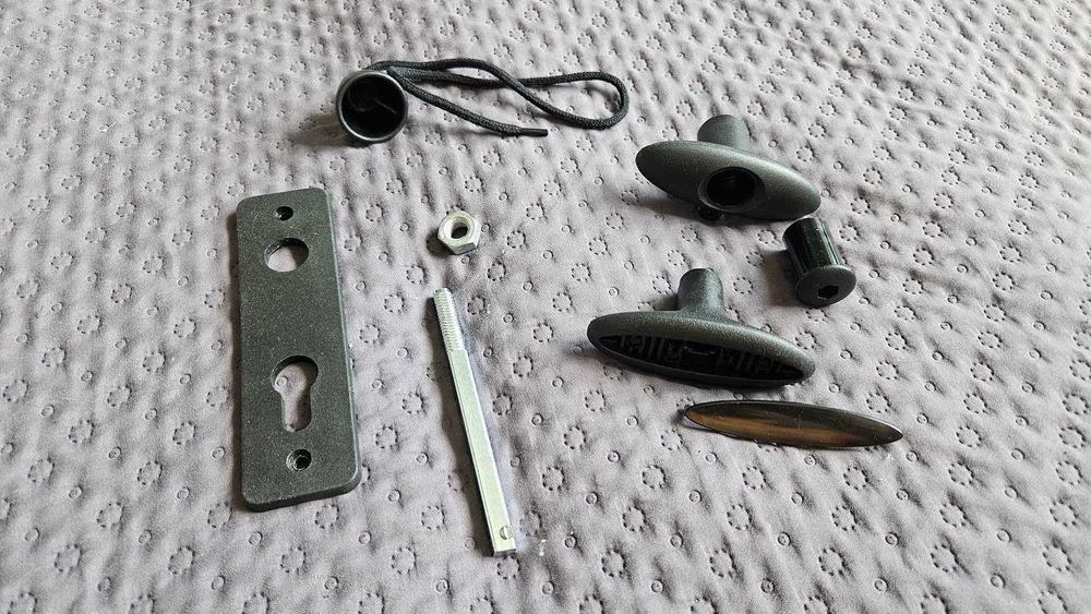 Klamka garażowa do zamka Kastel