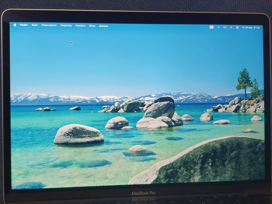 Дисплей матриця apple macbook pro a2338 space gray подряпина