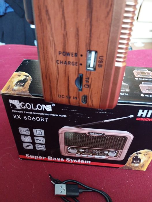 Radio Retro.Bluetooth.usb.