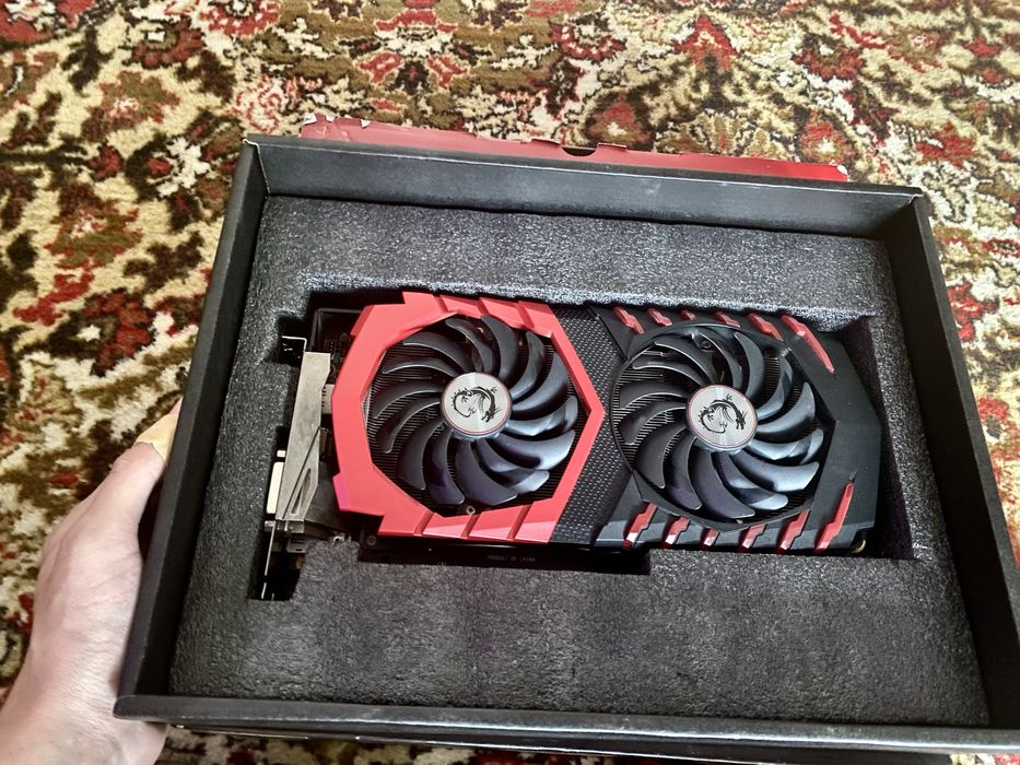 Продаю відеокарту gtx 1070 msi gaming x