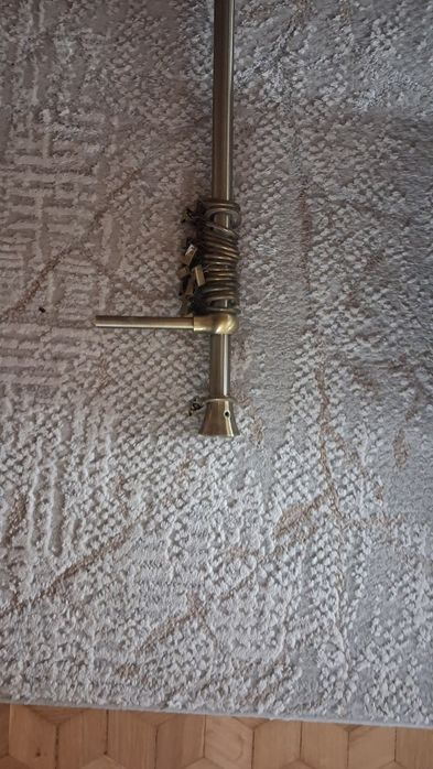 Karnisz 200 cm kolor mosiądz