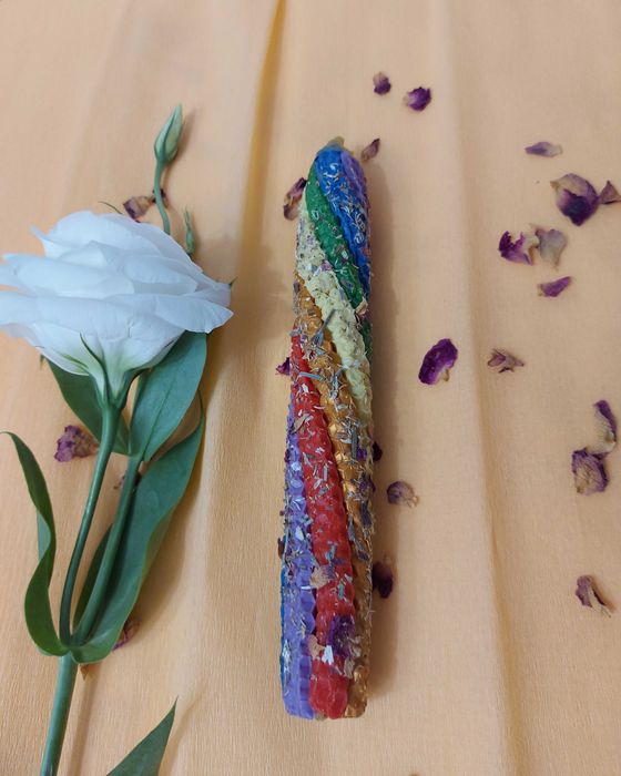 СВІЧКИ із заговором  та травами