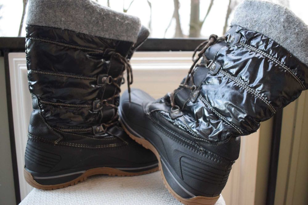 дутики сноубутсы зимние сапоги ботинки калоша Crane р. 41 26,4 см