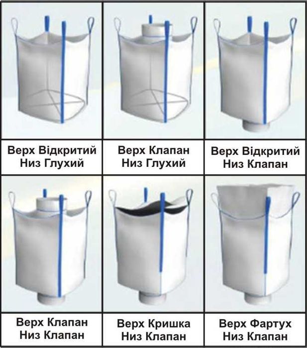 Біг беги під зерно, соняшник, пелету, рапс... биг бэги, биг бег