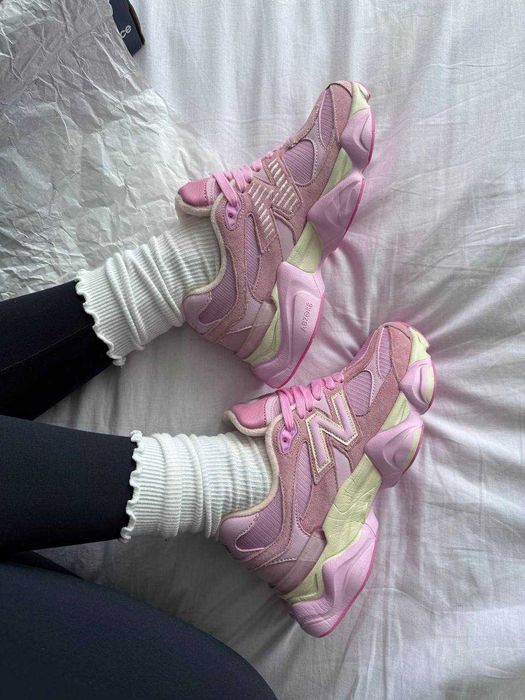 New Balance 9060 Pink термо, ню беланс 9060 зима, нб 9060 термо