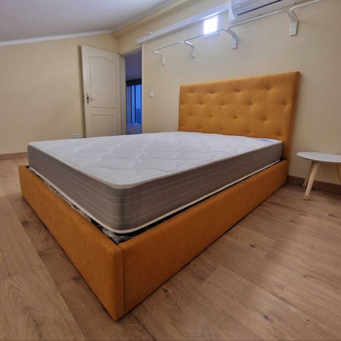 Camas de Casal Estofadas de Luxo 199€ Disp. em Várias Cores! 190x140m!