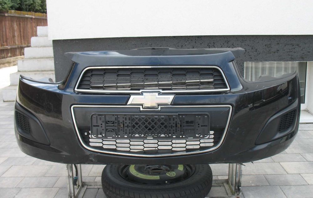 Chevrolet Aveo III T300 zderzak przód kompletny lakier GAR