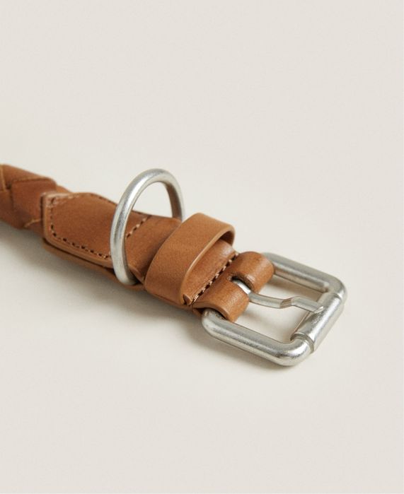 Coleira Entraçada Para Animais De Estimação Zara Home NOVO