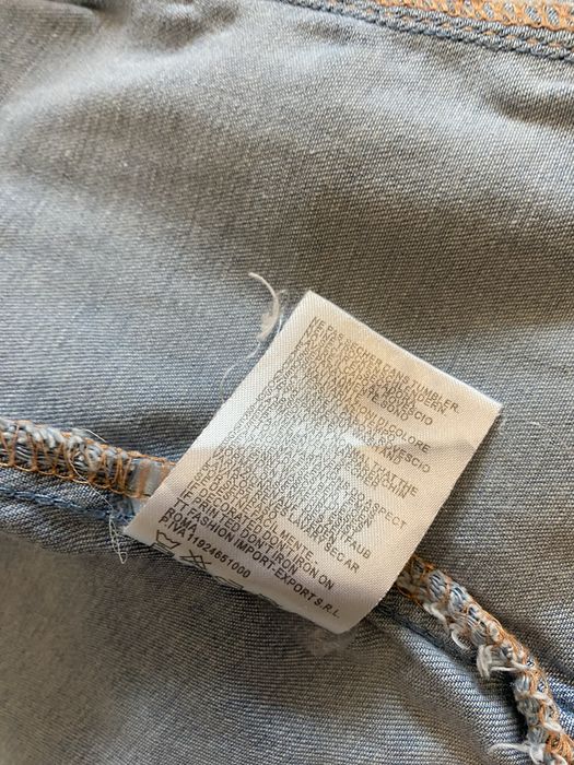 Katana jeans z rekawami z koronki