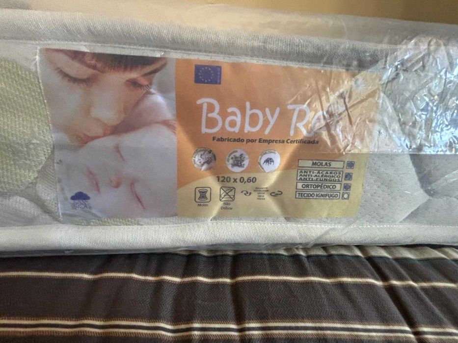 Colchão molas cama de Bébé 'Baby Rei'