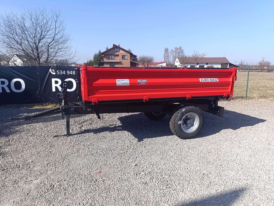 Przyczepa rolnicza 3,0T Firmy EURO-MASZ