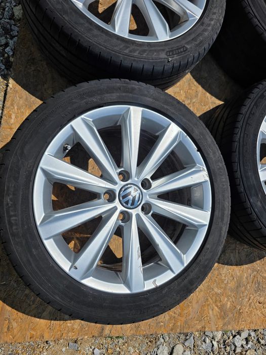 Opony felgi komplet zestaw r17 passat b8 3g0 5x112