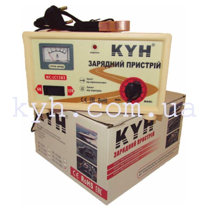 Зарядное устройство Зарядний пристрій аккумулятора АКБ 6V/12V/6А
