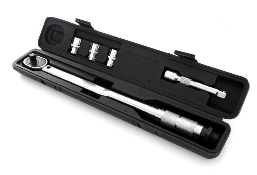 KLUCZ Dynamometryczny 1/2" 28-210 Nm do KÓŁ nasadki 17/19/21 KD10394
