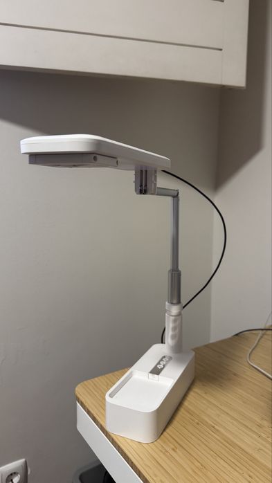 Suporte c/ luz para filmagens telemóvel