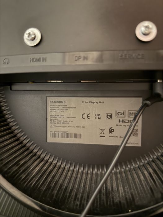 monitor samsung lc27g55tqwrxen