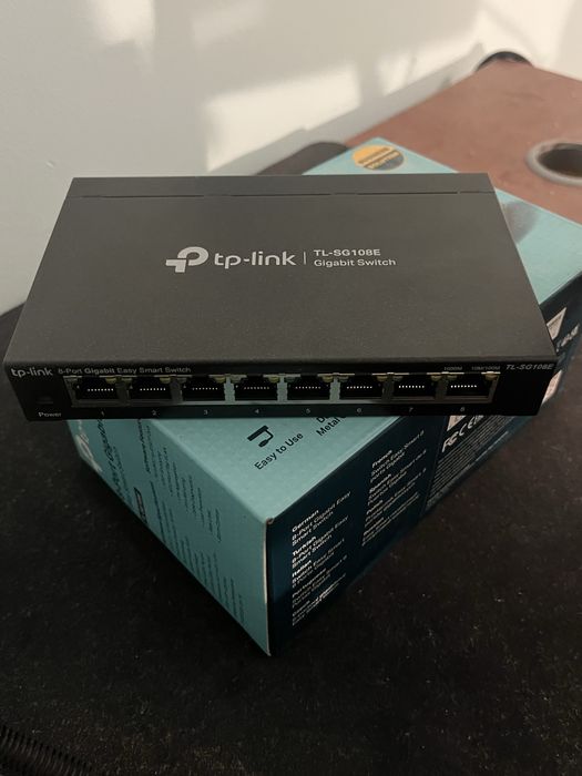 SwitchTP-Link TL-SG108E 8-Port Gigabit