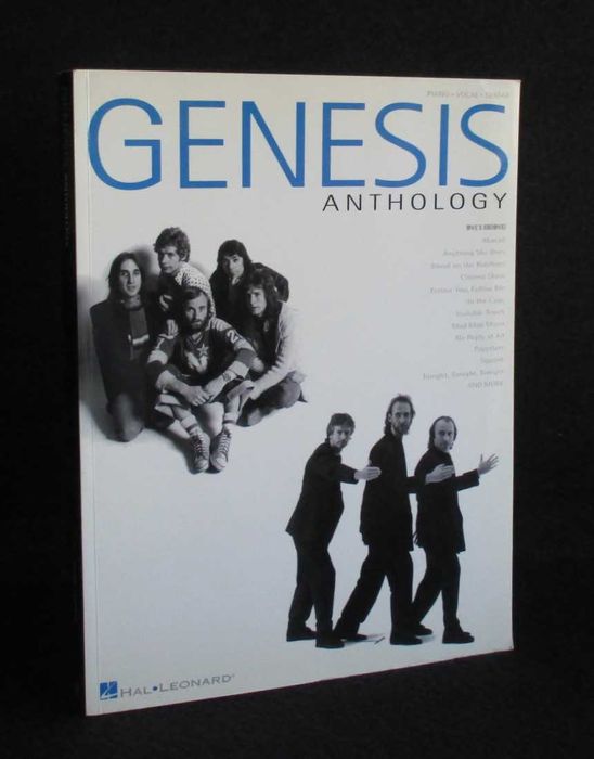 Livro Genesis Anthology Piano Vocal Guitar