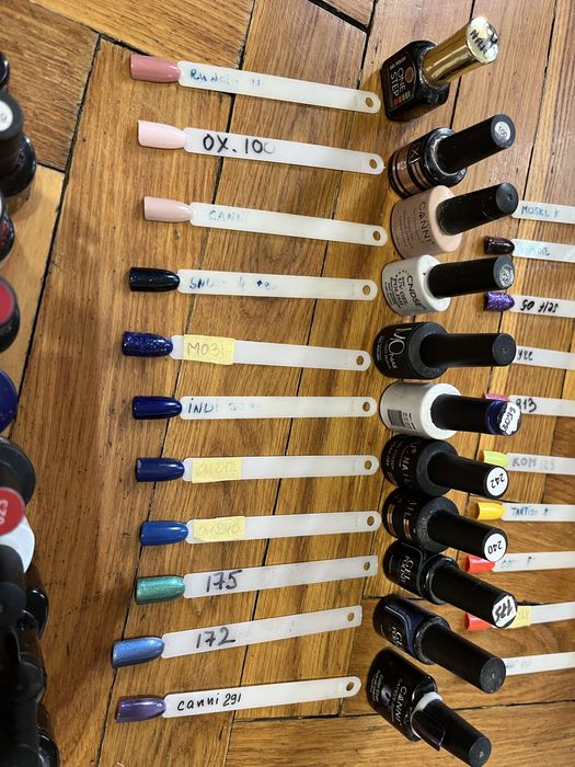 Гель-лаки вытяжка стемпинг