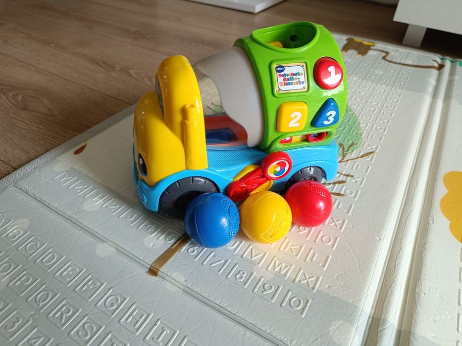 Zabawka Vtech Betoniarka Pojazd Kulkomieszarka