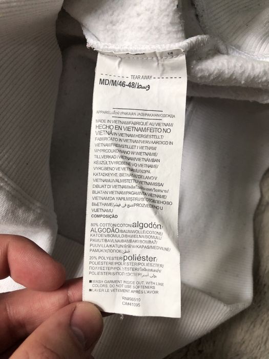 UNDER ARMOUR (M) Graphic Rival Hoodie жеское худи черно-белое на флисе
