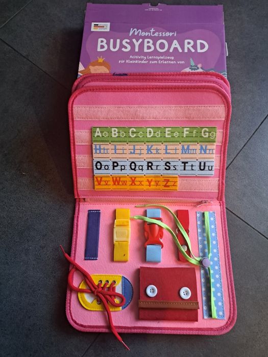 Tablica sensoryczna, edukacyjna montessori
