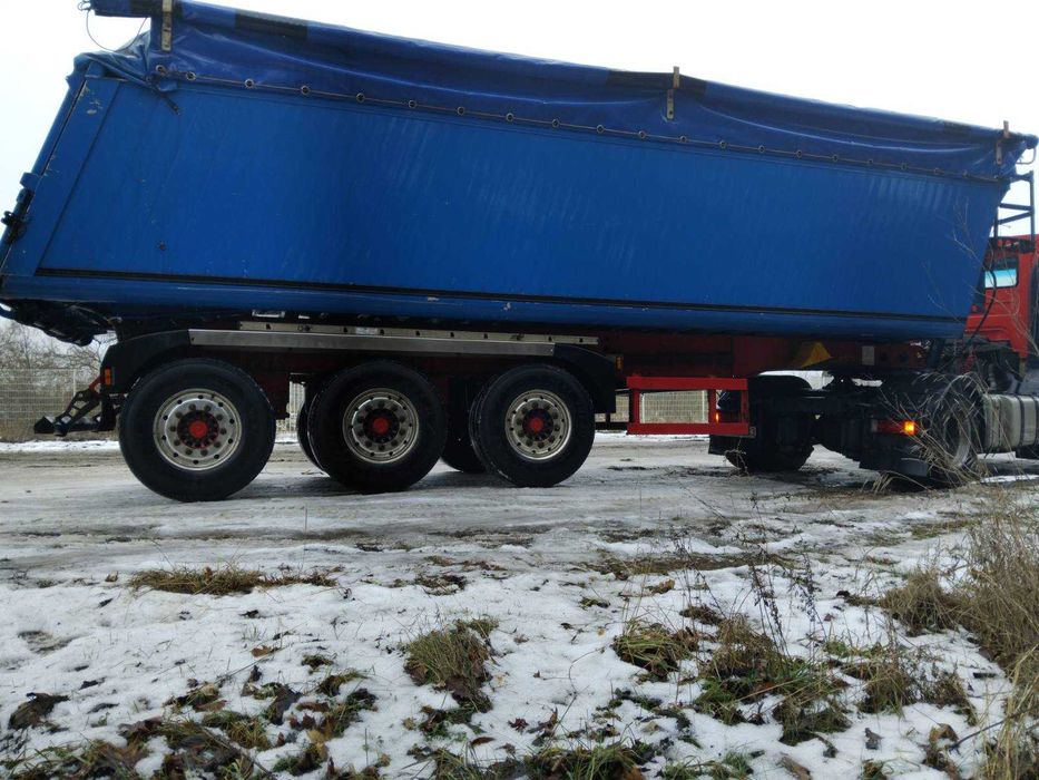 Renault Premium 420 Automat 2005 + Wywrotka Schmitz | Po serwisie | FV