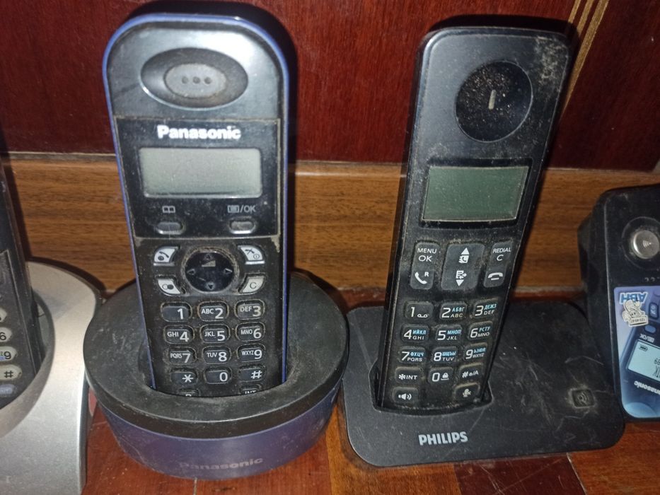 Телефон Panasonic. Новые батареи. Радиотелефоны Panasonic Philips Sony