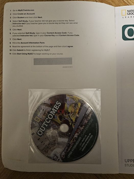Outcomes Upper Intermediate Student's Book-second edition