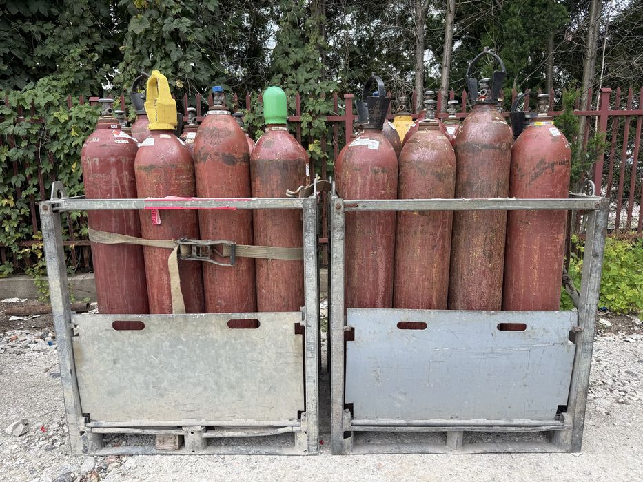 Butle Gazowe Acetylen 40l Używane