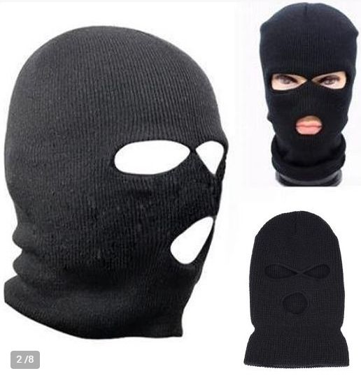 Балаклава с прорезями для/рта зимняя +флис до -20 подшлемник спецназ