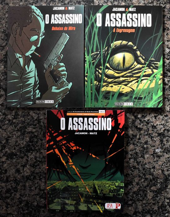 O Assassino - Jacamon & Matz (3 Livros = 4 Tomos)
