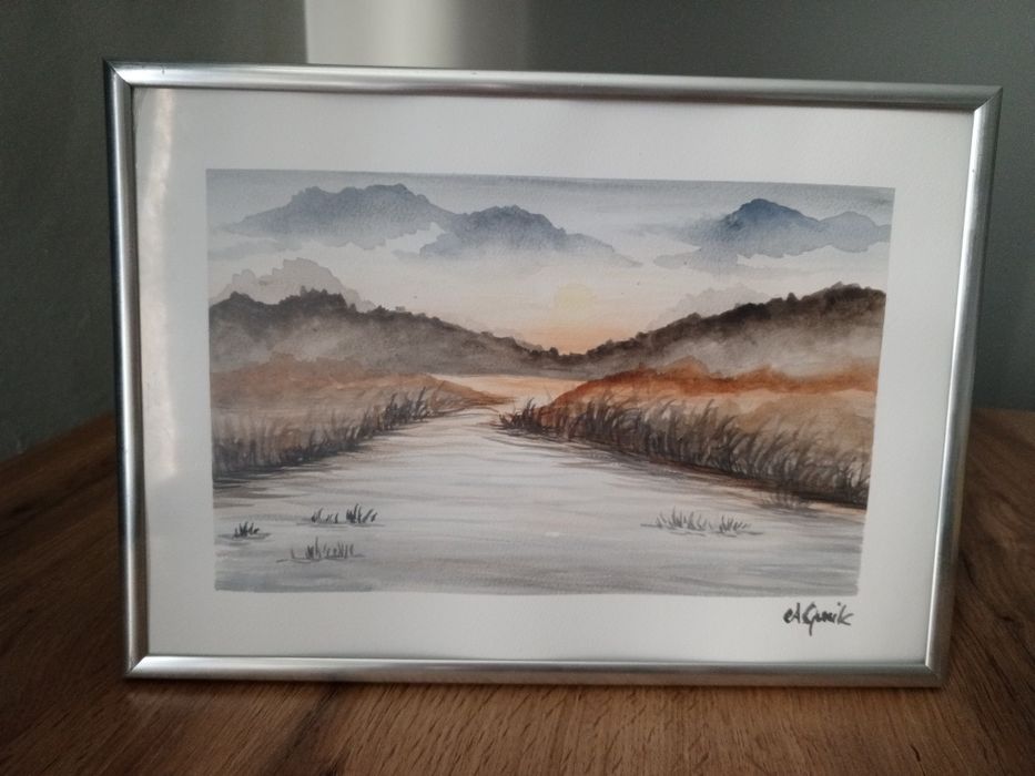 Akwarela mojego autorstwa