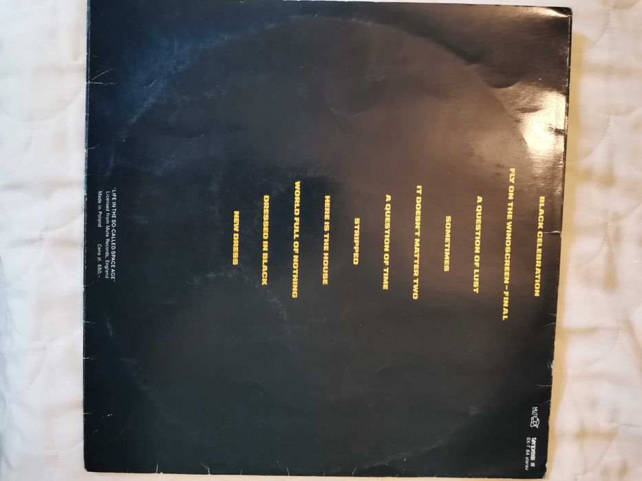 płyta winylowa Depeche Mode "Black Celebration" polskie wydanie