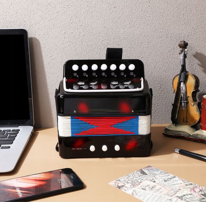 Akordeon Dla Dzieci Instrument Muzyczny Dla Początkujących  muzyka