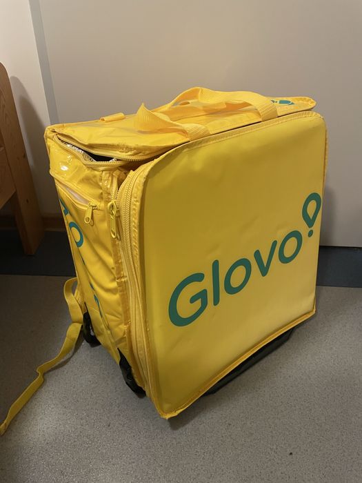 Pakiet startowy Glovo (rower i torba Glovo)
