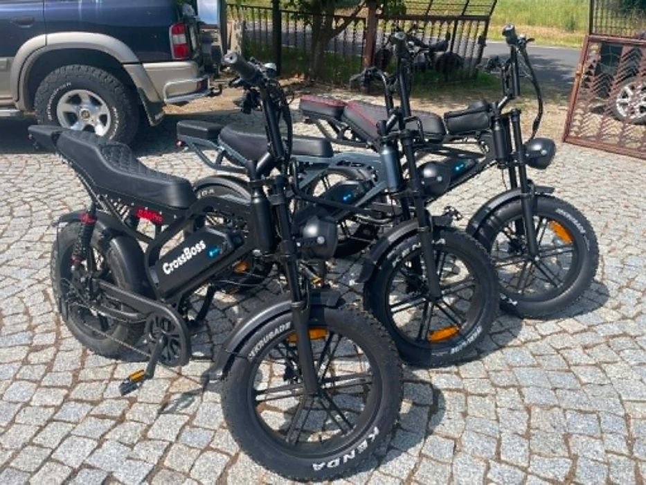 Rower Elektryczny Fat bike CrossBoss S20pro , Moofa RS