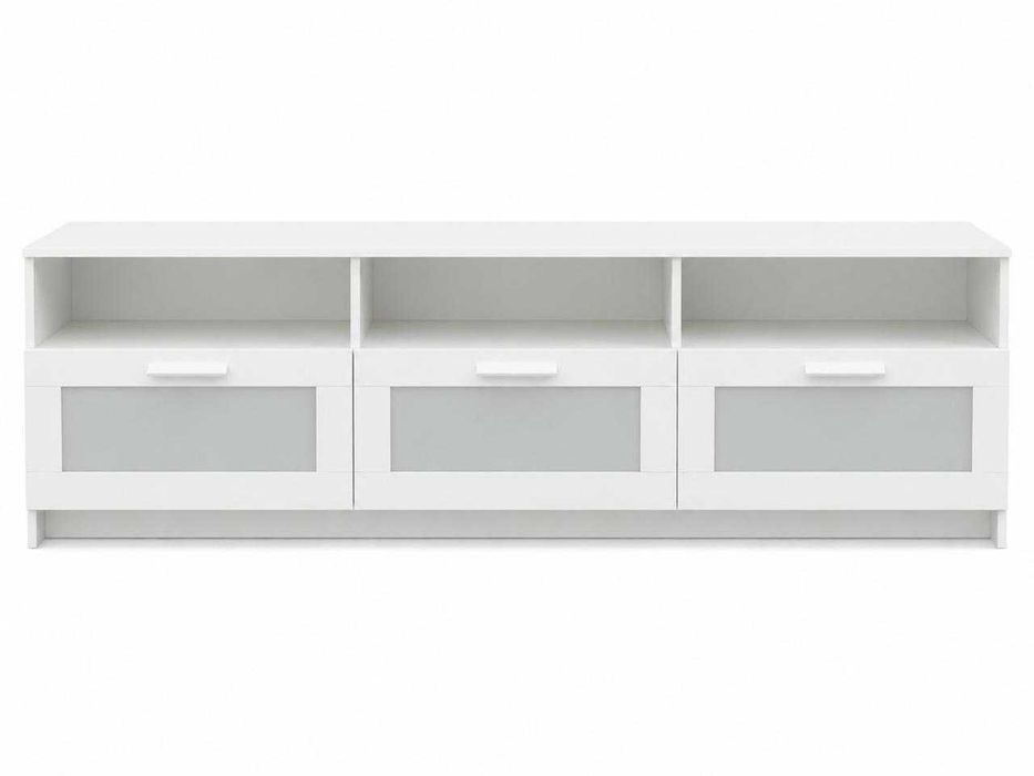 IKEA BRIMNES TV Bench, branco (180 × 41 × 53 cm)