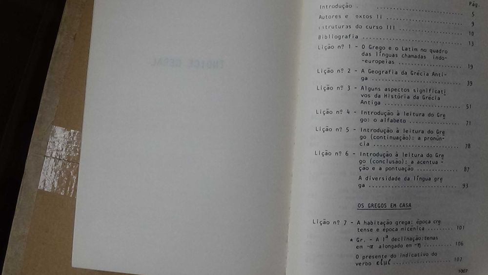 Grego - Volumes I e II